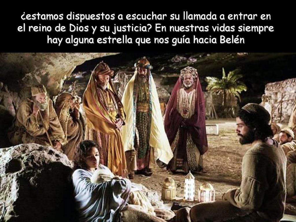 ¿estamos dispuestos a escuchar su llamada a entrar en el reino de Dios y su justicia.