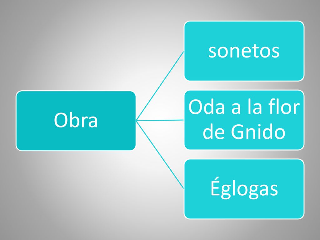 Obra sonetos Oda a la flor de Gnido Églogas