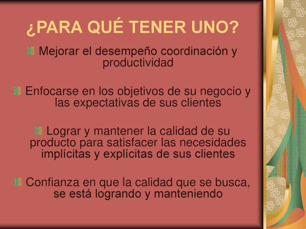 Mejorar el desempeño coordinación y productividad