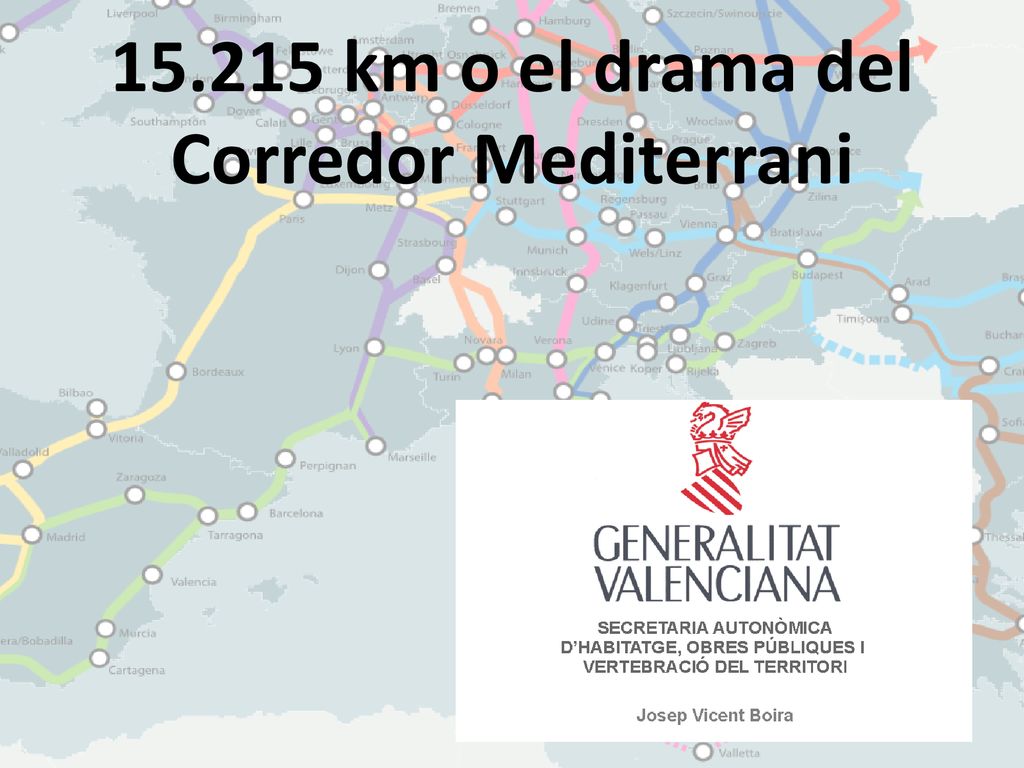km o el drama del Corredor Mediterrani