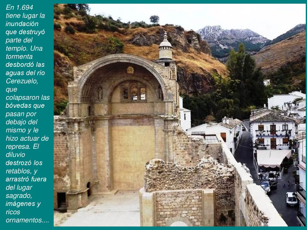 En tiene lugar la inundación que destruyó parte del templo