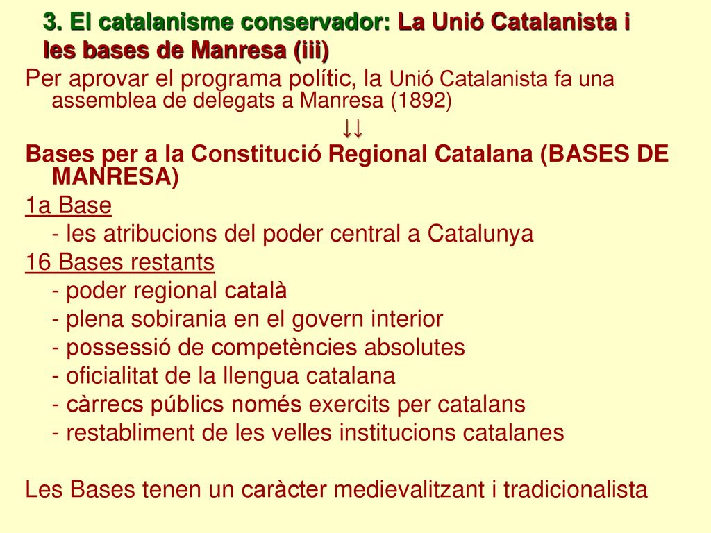 Bases per a la Constitució Regional Catalana (BASES DE MANRESA)