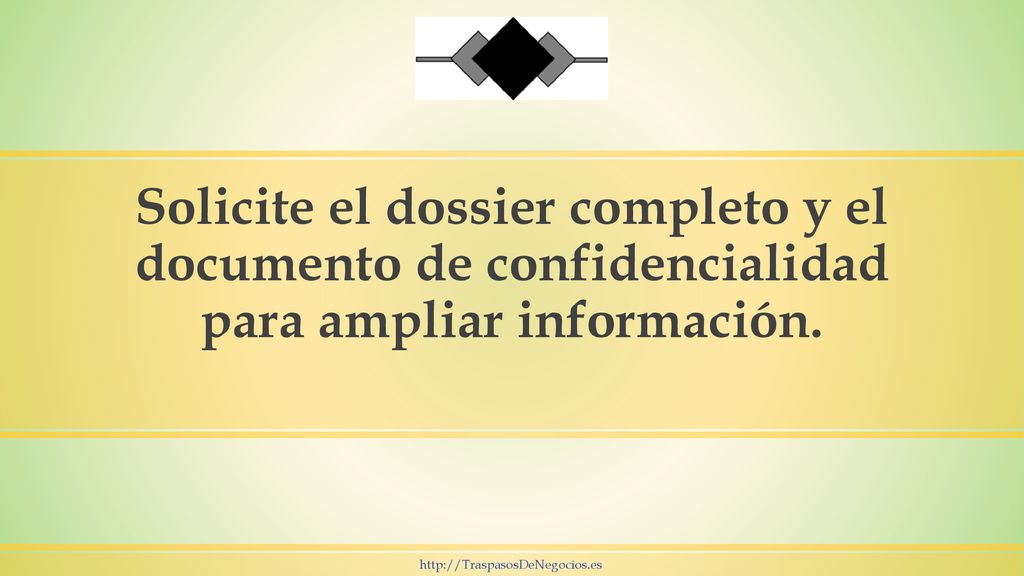 Solicite el dossier completo y el documento de confidencialidad para ampliar información.