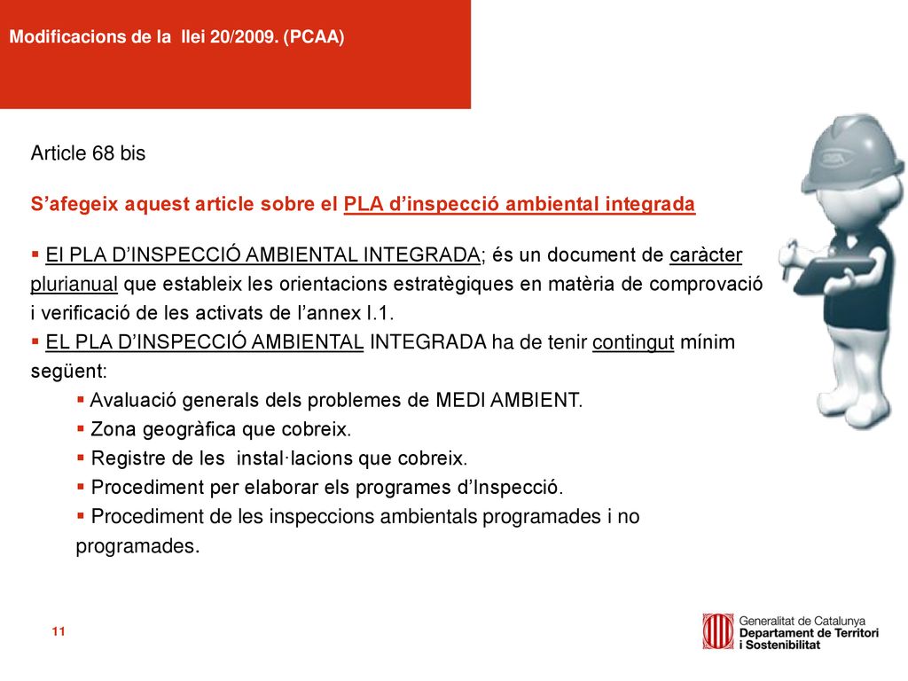 Modificacions de la Llei 20/2009. (PCAA) - ppt descargar