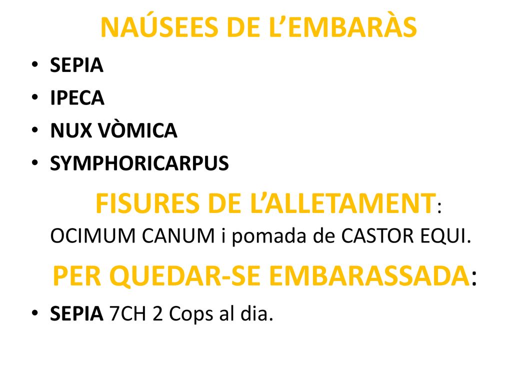 FISURES DE L’ALLETAMENT: OCIMUM CANUM i pomada de CASTOR EQUI.