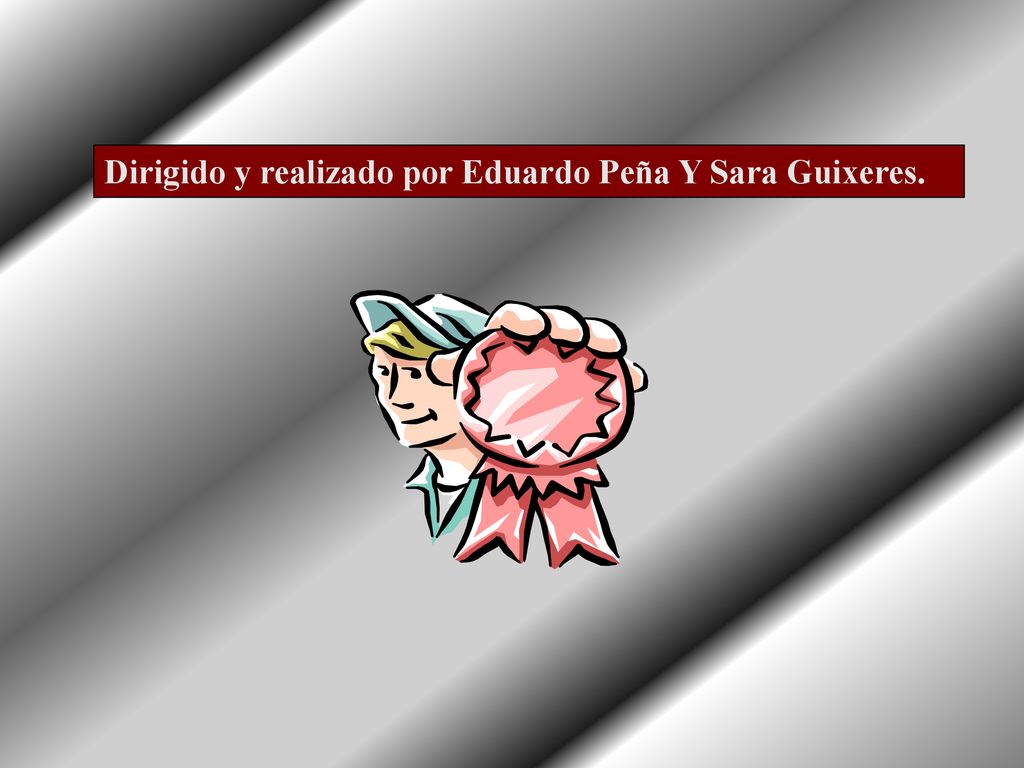 Dirigido y realizado por Eduardo Peña Y Sara Guixeres.