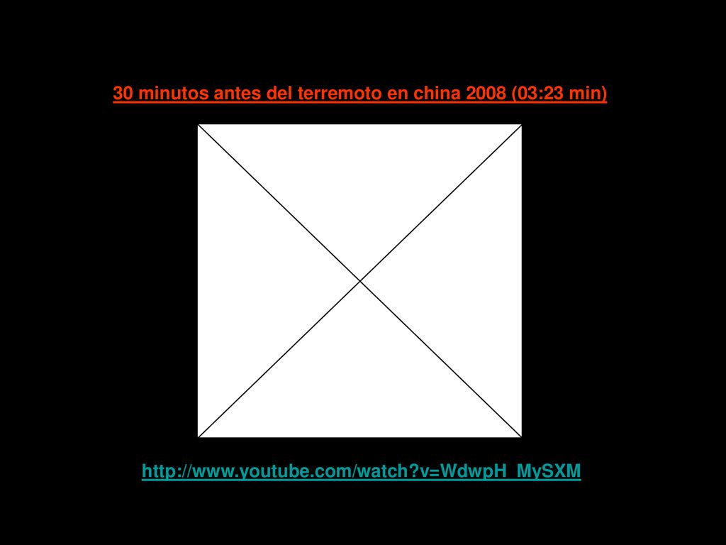 30 minutos antes del terremoto en china 2008 (03:23 min)