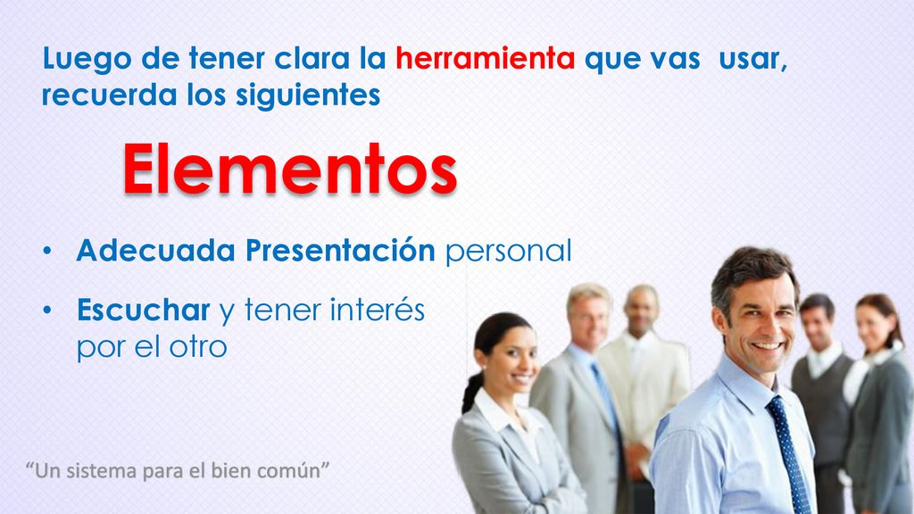 Luego de tener clara la herramienta que vas usar, recuerda los siguientes