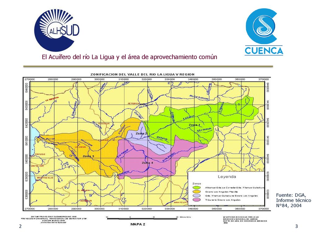 El Acuífero del río La Ligua y el área de aprovechamiento común