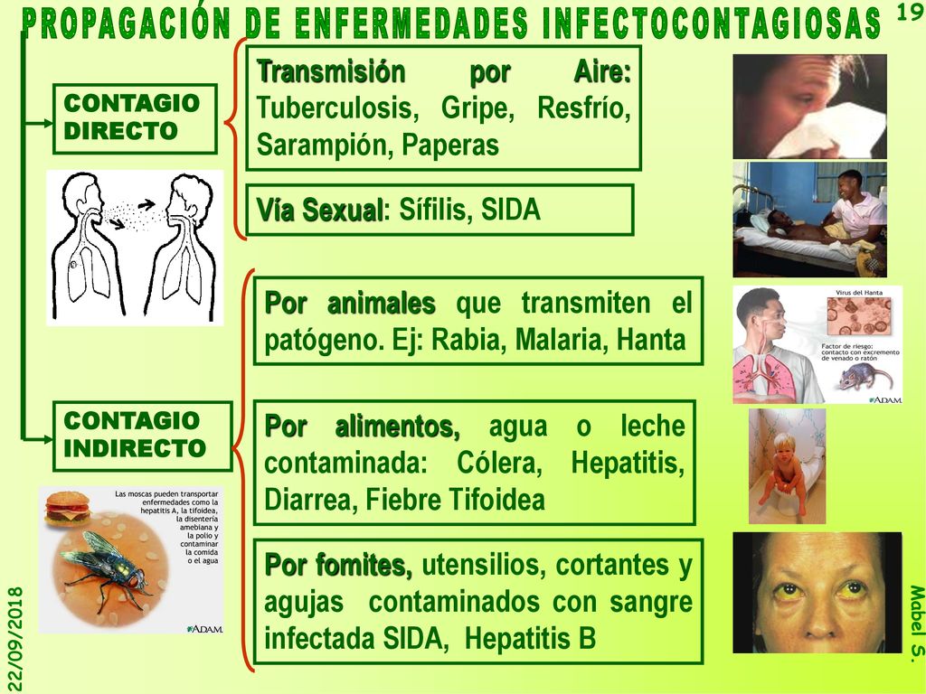PROPAGACIÓN DE ENFERMEDADES INFECTOCONTAGIOSAS