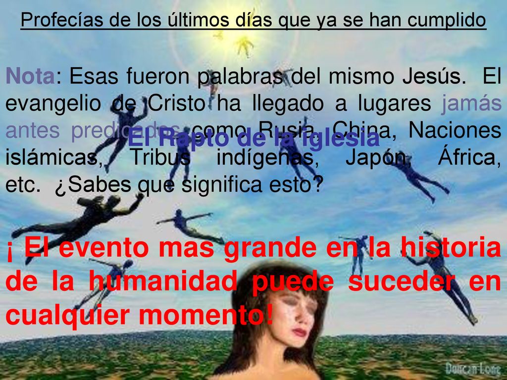 Profecías de los últimos días que ya se han cumplido