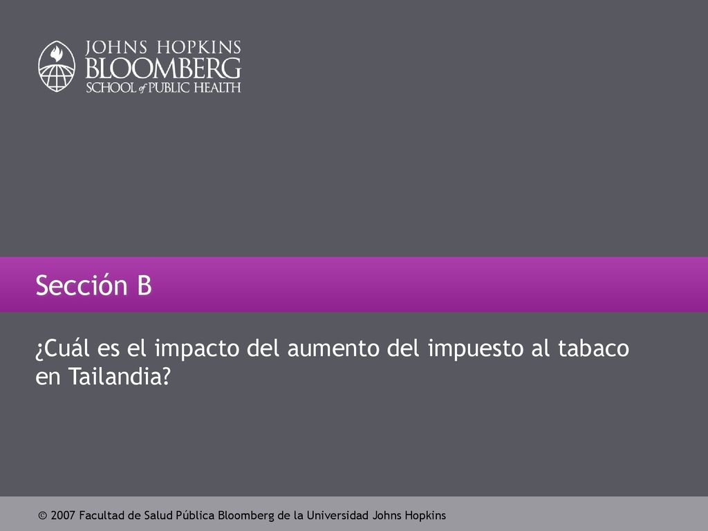 ¿Cuál es el impacto del aumento del impuesto al tabaco en Tailandia