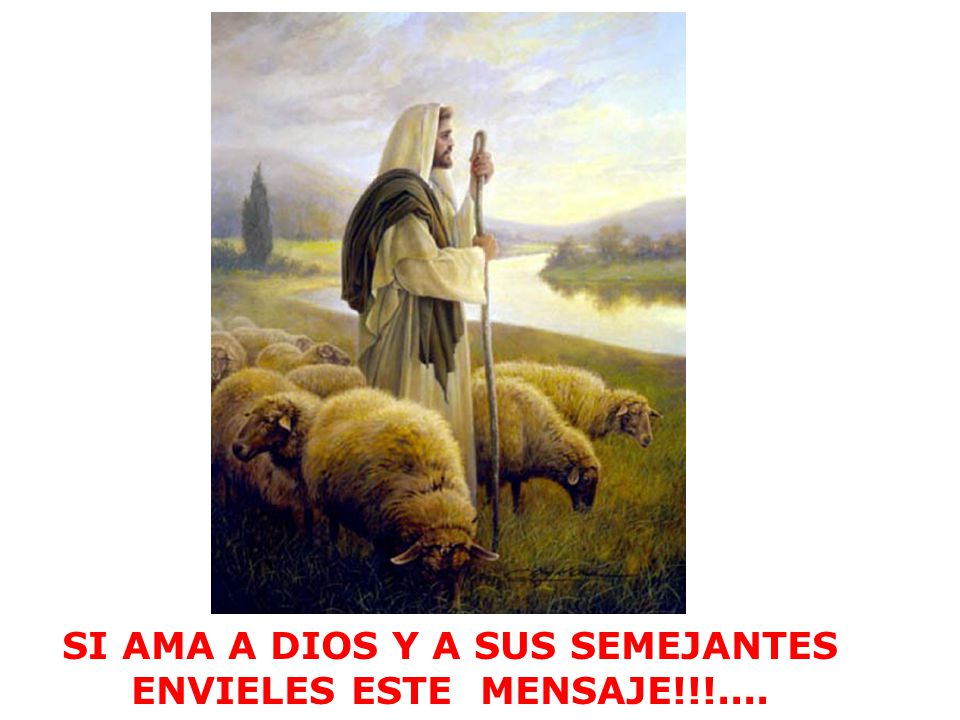 SI AMA A DIOS Y A SUS SEMEJANTES ENVIELES ESTE MENSAJE!!!....