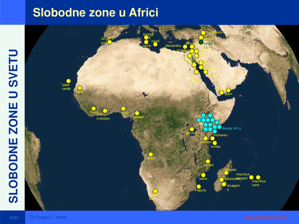 Slobodne zone u Africi SLOBODNE ZONE U SVETU cape verde dakar