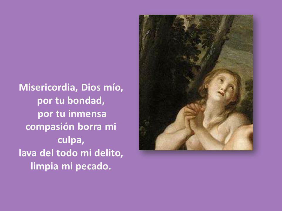 Misericordia, Dios mío, por tu bondad,