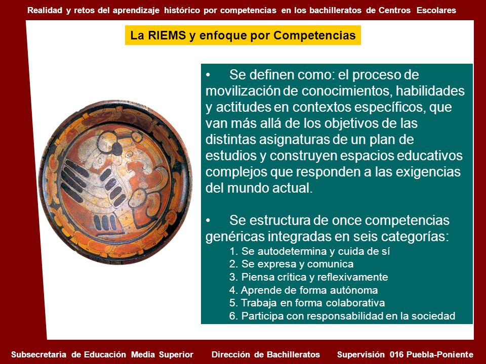 Realidad y retos del aprendizaje histórico por competencias en los bachilleratos de Centros Escolares