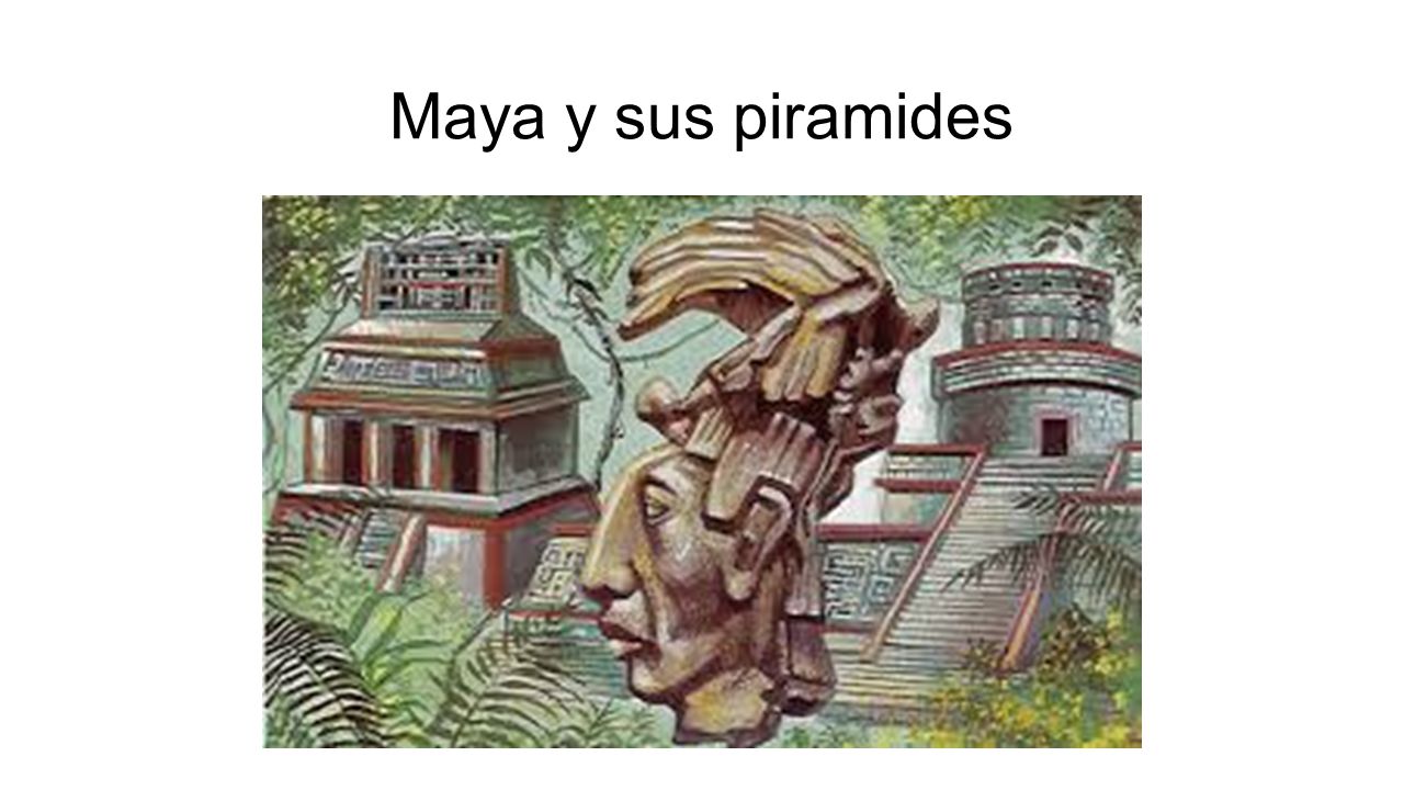 Maya y sus piramides