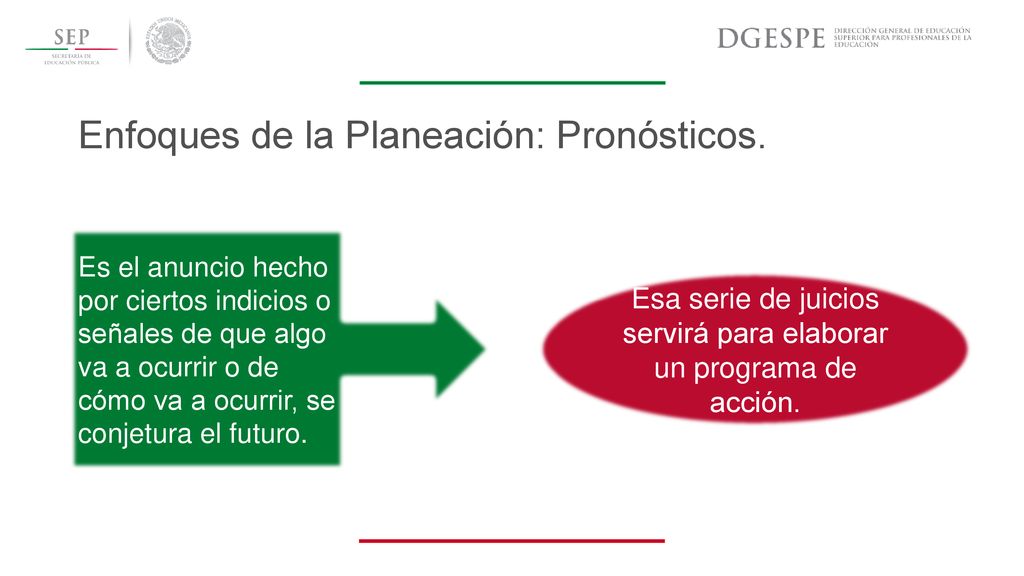 Esa serie de juicios servirá para elaborar un programa de acción.