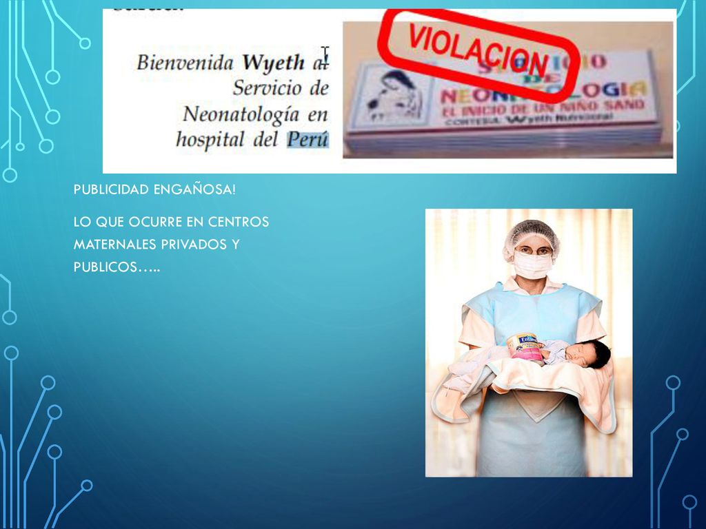 PUBLICIDAD ENGAÑOSA! LO QUE OCURRE EN CENTROS MATERNALES PRIVADOS Y PUBLICOS…..