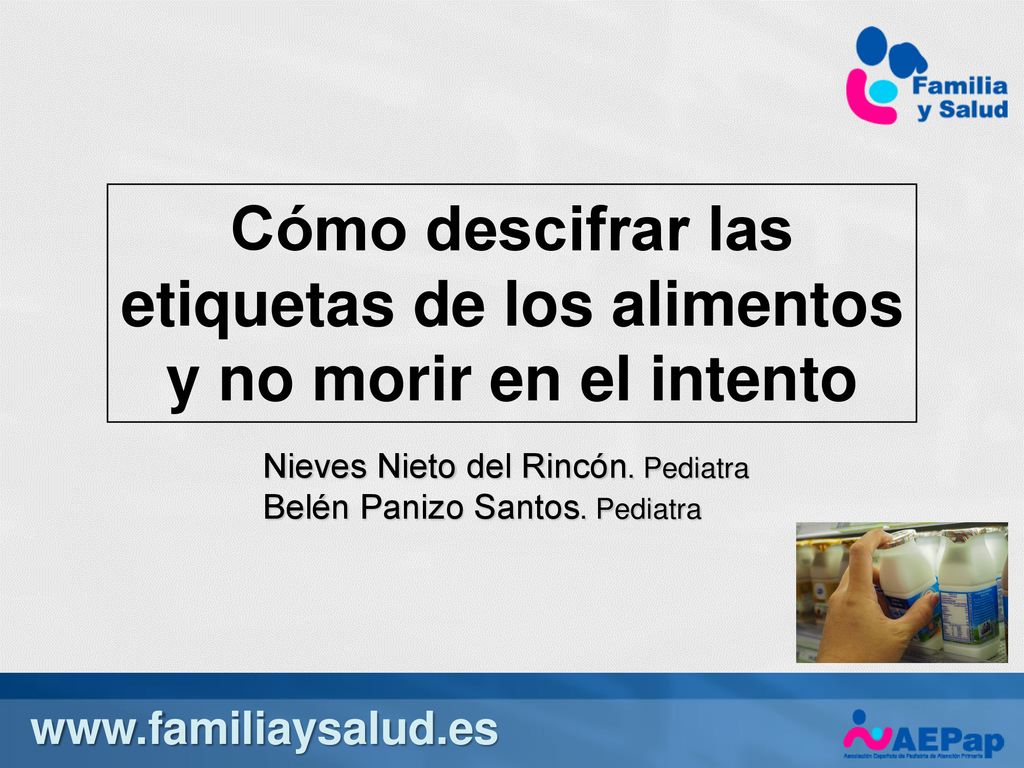 Cómo descifrar las etiquetas de los alimentos y no morir en el intento