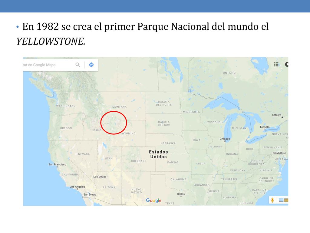 En 1982 se crea el primer Parque Nacional del mundo el