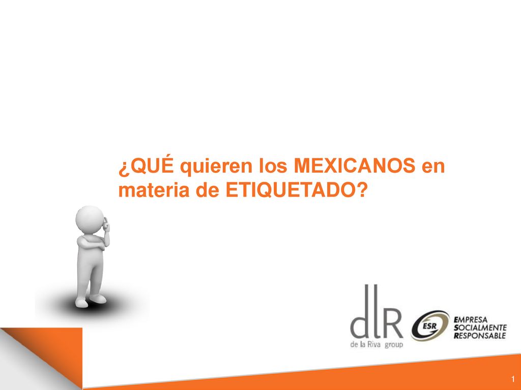 ¿QUÉ quieren los MEXICANOS en materia de ETIQUETADO
