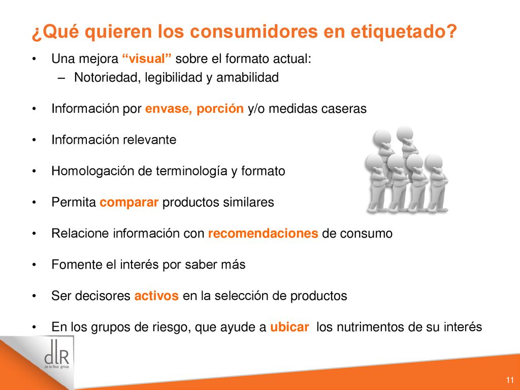¿Qué quieren los consumidores en etiquetado