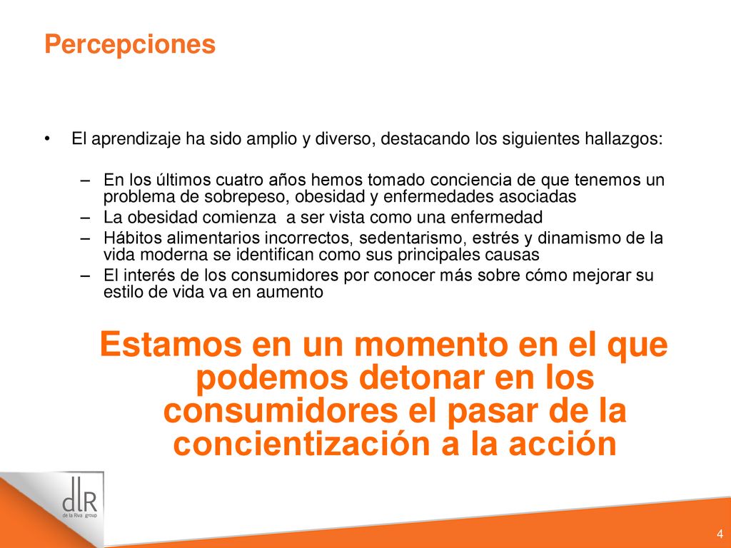 Percepciones El aprendizaje ha sido amplio y diverso, destacando los siguientes hallazgos: