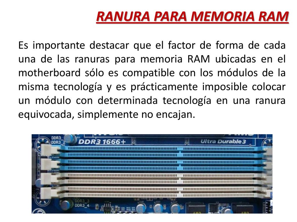 MEMORIA RAM. - ppt descargar