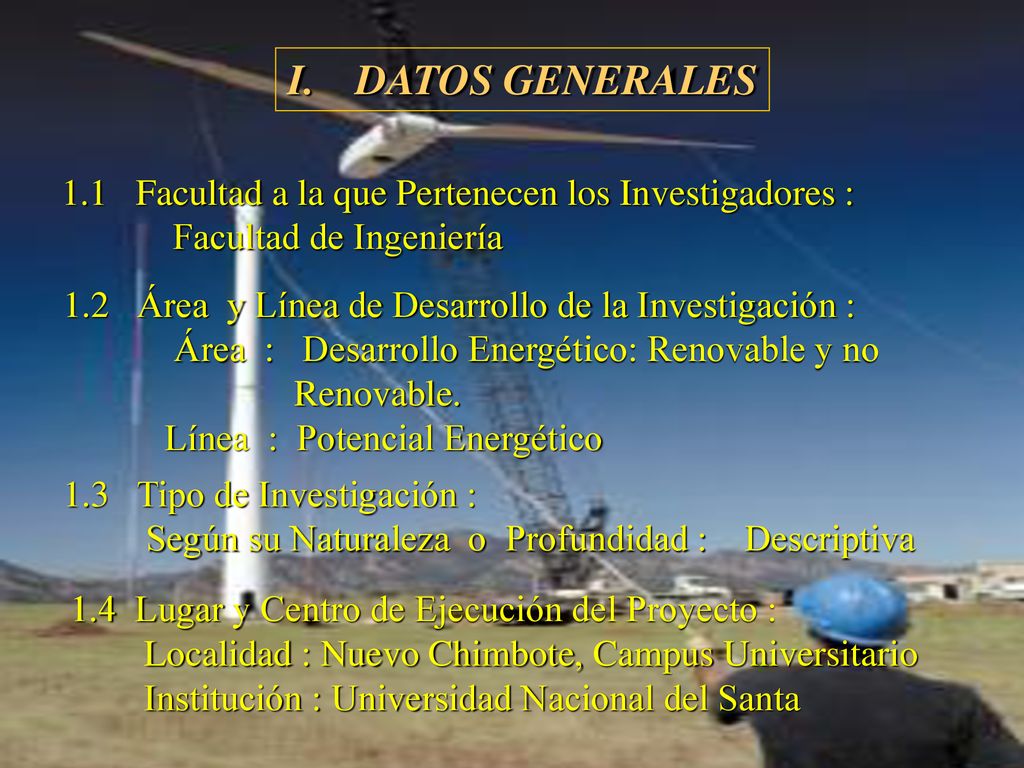 DATOS GENERALES 1.1 Facultad a la que Pertenecen los Investigadores :