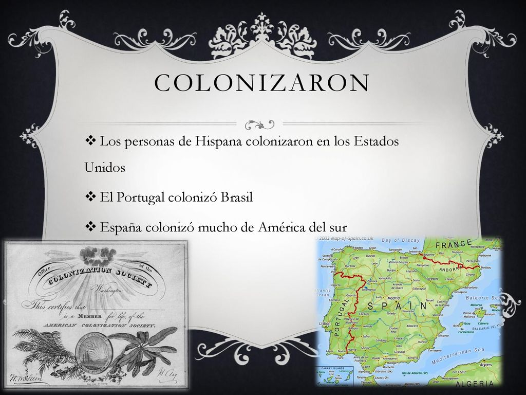Colonizaron Los personas de Hispana colonizaron en los Estados Unidos