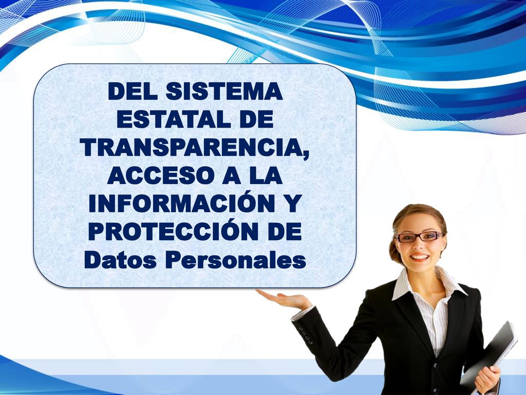DEL SISTEMA ESTATAL DE TRANSPARENCIA, ACCESO A LA INFORMACIÓN Y PROTECCIÓN DE Datos Personales
