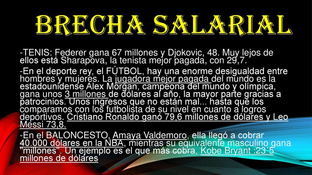 BRECHA SALARIAL TENIS: Federer gana 67 millones y Djokovic, 48. Muy lejos de ellos está Sharapova, la tenista mejor pagada, con 29,7.