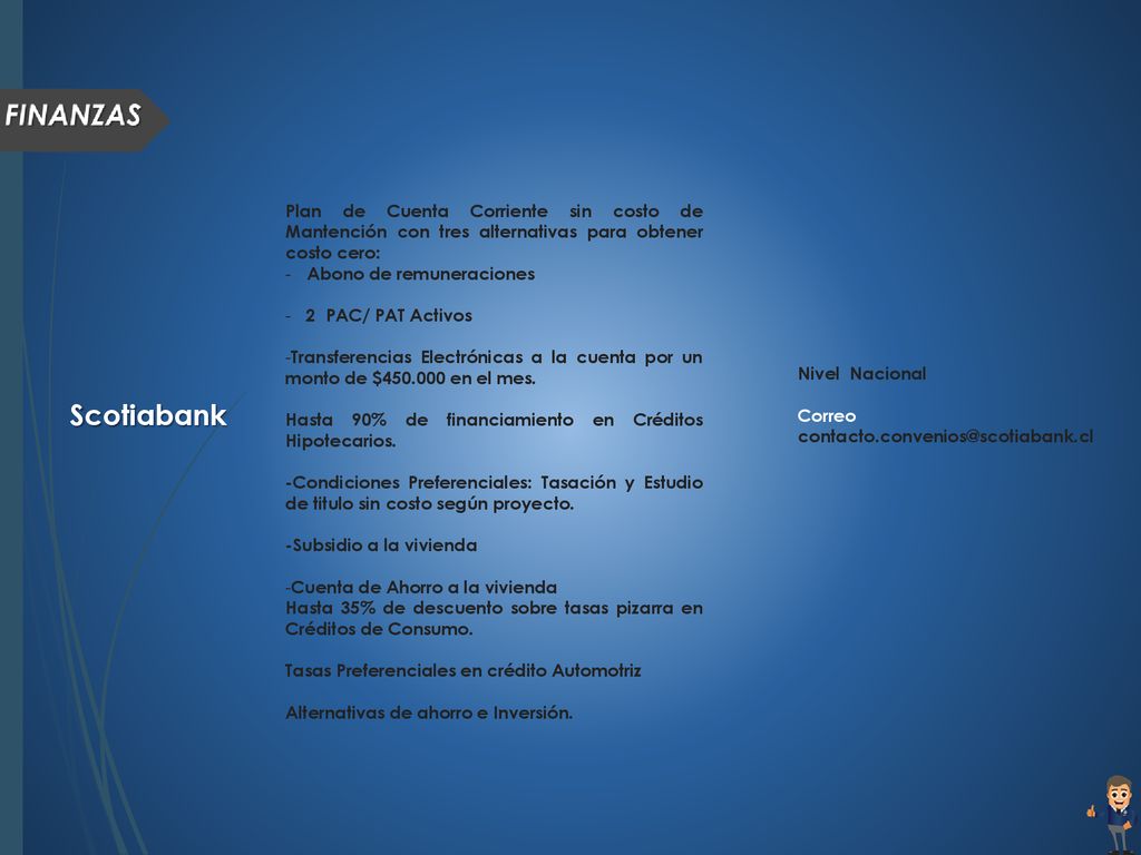 Plan de Cuenta Corriente sin costo de Mantención con tres alternativas para obtener costo cero: