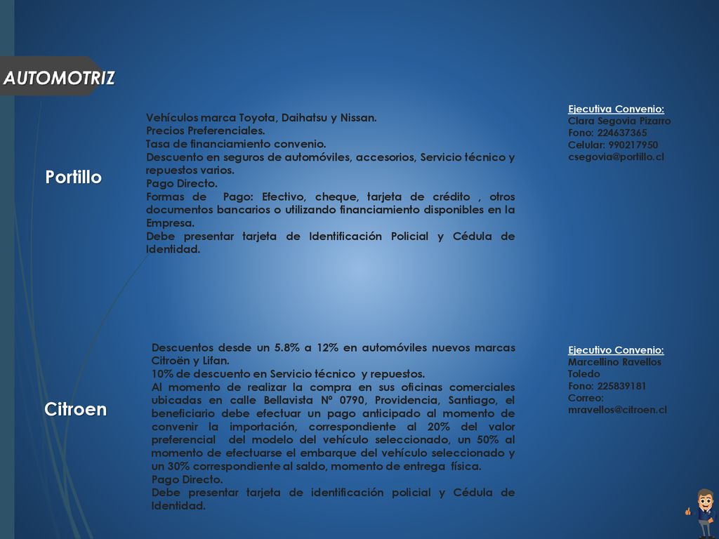 Portillo Citroen Vehículos marca Toyota, Daihatsu y Nissan.