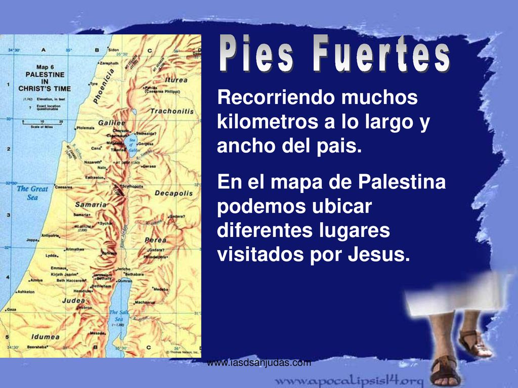 Pies Fuertes Recorriendo muchos kilometros a lo largo y ancho del pais.