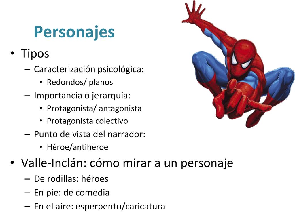 Personajes Tipos Valle-Inclán: cómo mirar a un personaje