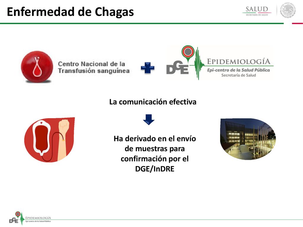 Ha derivado en el envío de muestras para confirmación por el DGE/InDRE