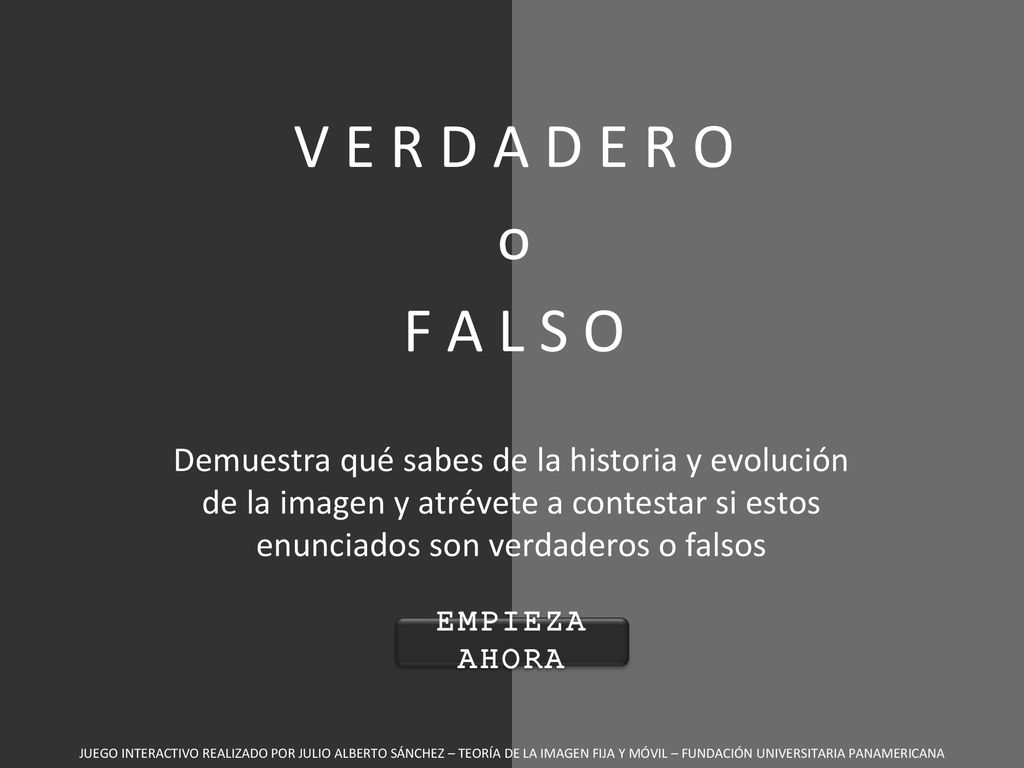 V E R D A D E R O o. F A L S O.