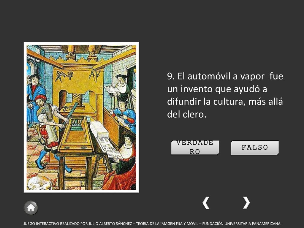 9. El automóvil a vapor fue un invento que ayudó a difundir la cultura, más allá del clero.