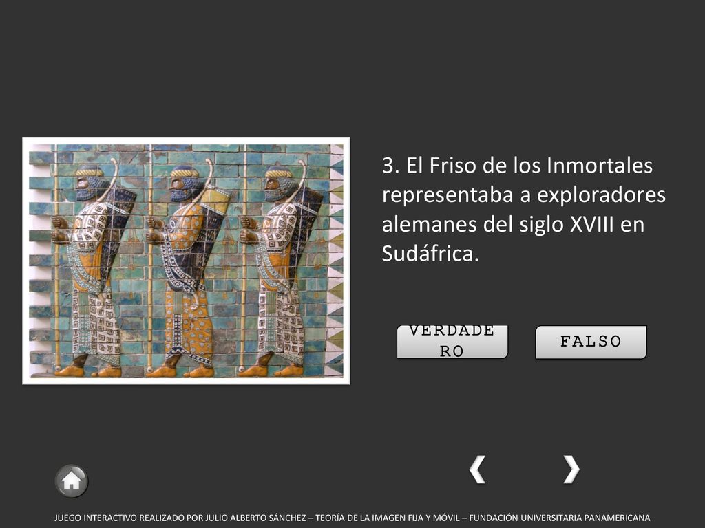 3. El Friso de los Inmortales representaba a exploradores alemanes del siglo XVIII en Sudáfrica.