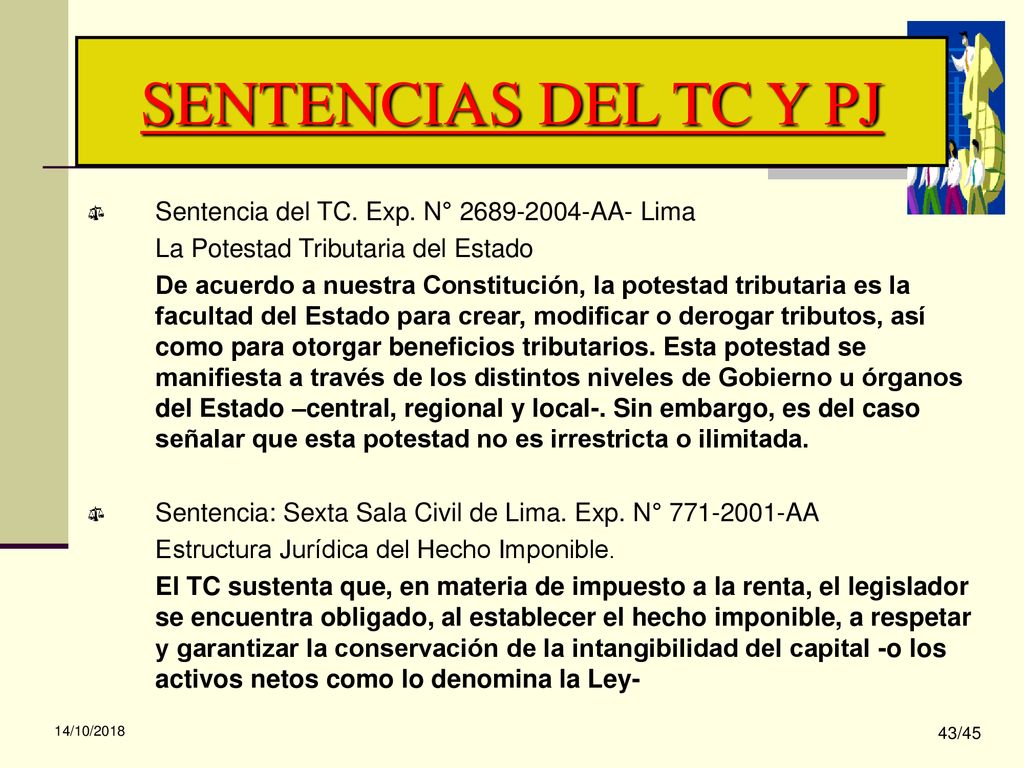 SENTENCIAS DEL TC Y PJ Sentencia del TC. Exp. N° AA- Lima