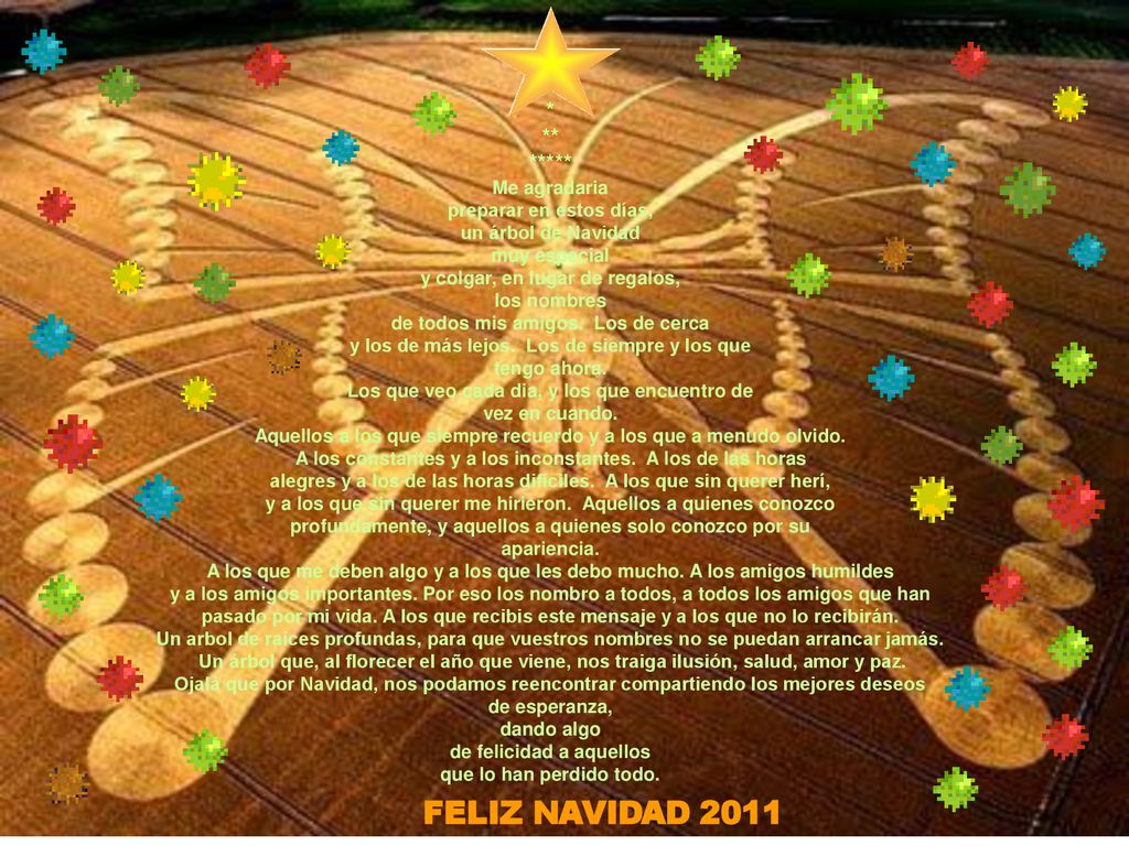 FELIZ NAVIDAD 2011 * ** ***** Me agradaria preparar en estos días,