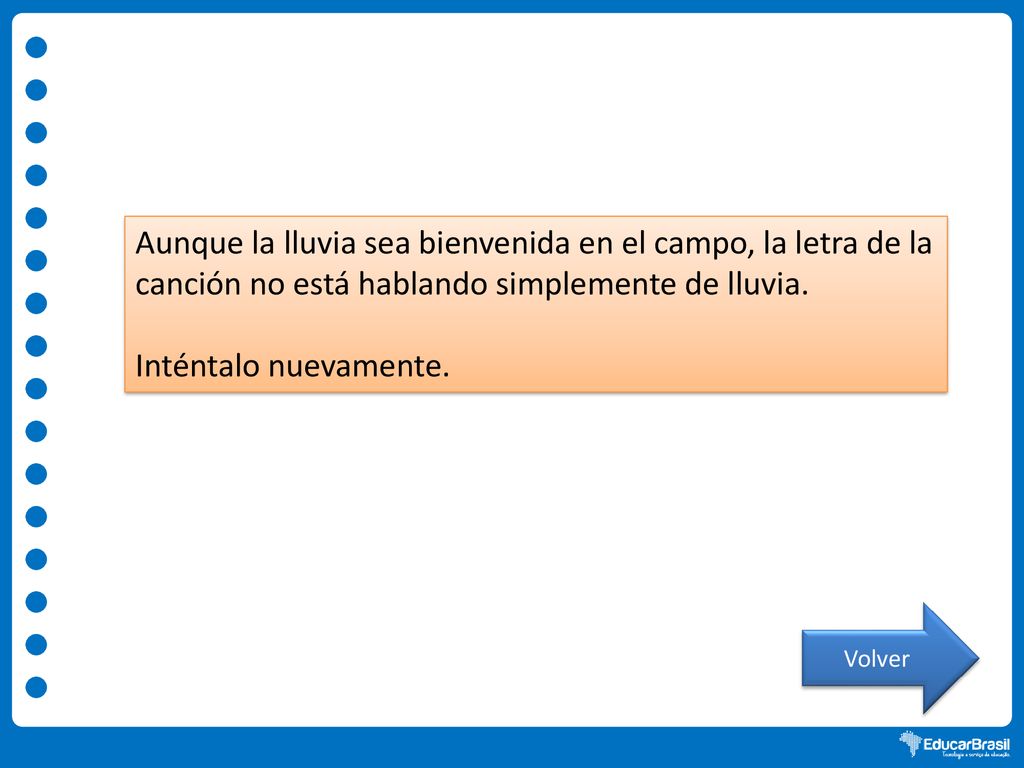 Aunque la lluvia sea bienvenida en el campo, la letra de la canción no está hablando simplemente de lluvia.
