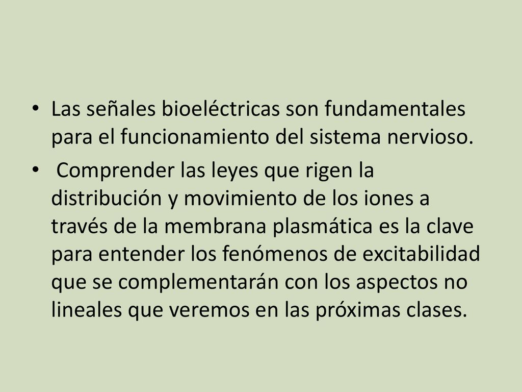 Las señales bioeléctricas son fundamentales para el funcionamiento del sistema nervioso.