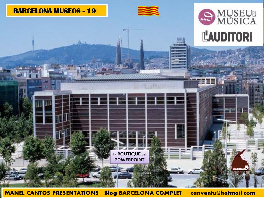 BARCELONA MUSEOS - 19 MANEL CANTOS PRESENTATIONS Blog BARCELONA COMPLET