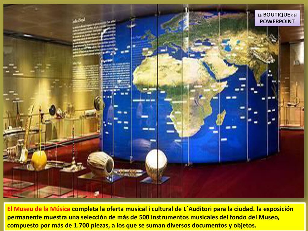 El Museu de la Música completa la oferta musical i cultural de L´Auditori para la ciudad.