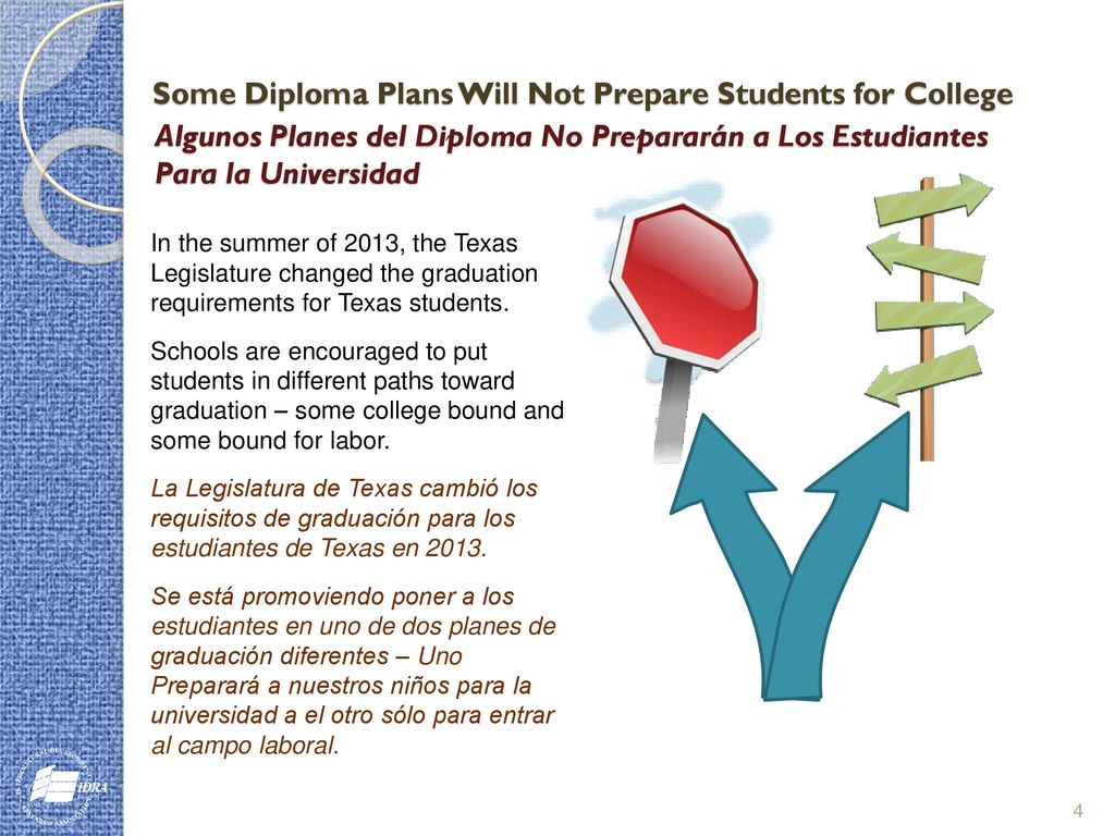 Some Diploma Plans Will Not Prepare Students for College