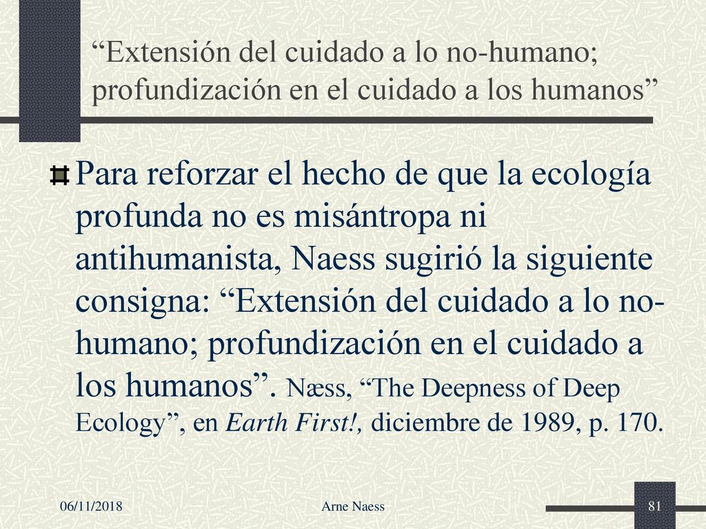 Extensión del cuidado a lo no-humano; profundización en el cuidado a los humanos