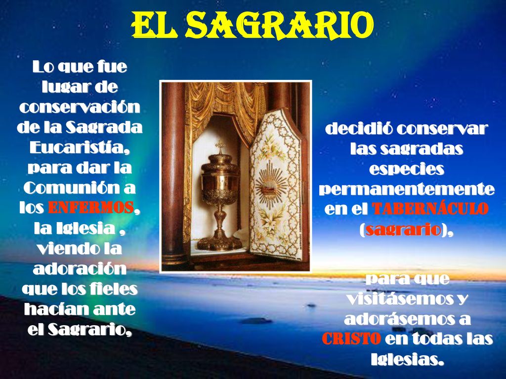 para que visitásemos y adorásemos a Cristo en todas las Iglesias.